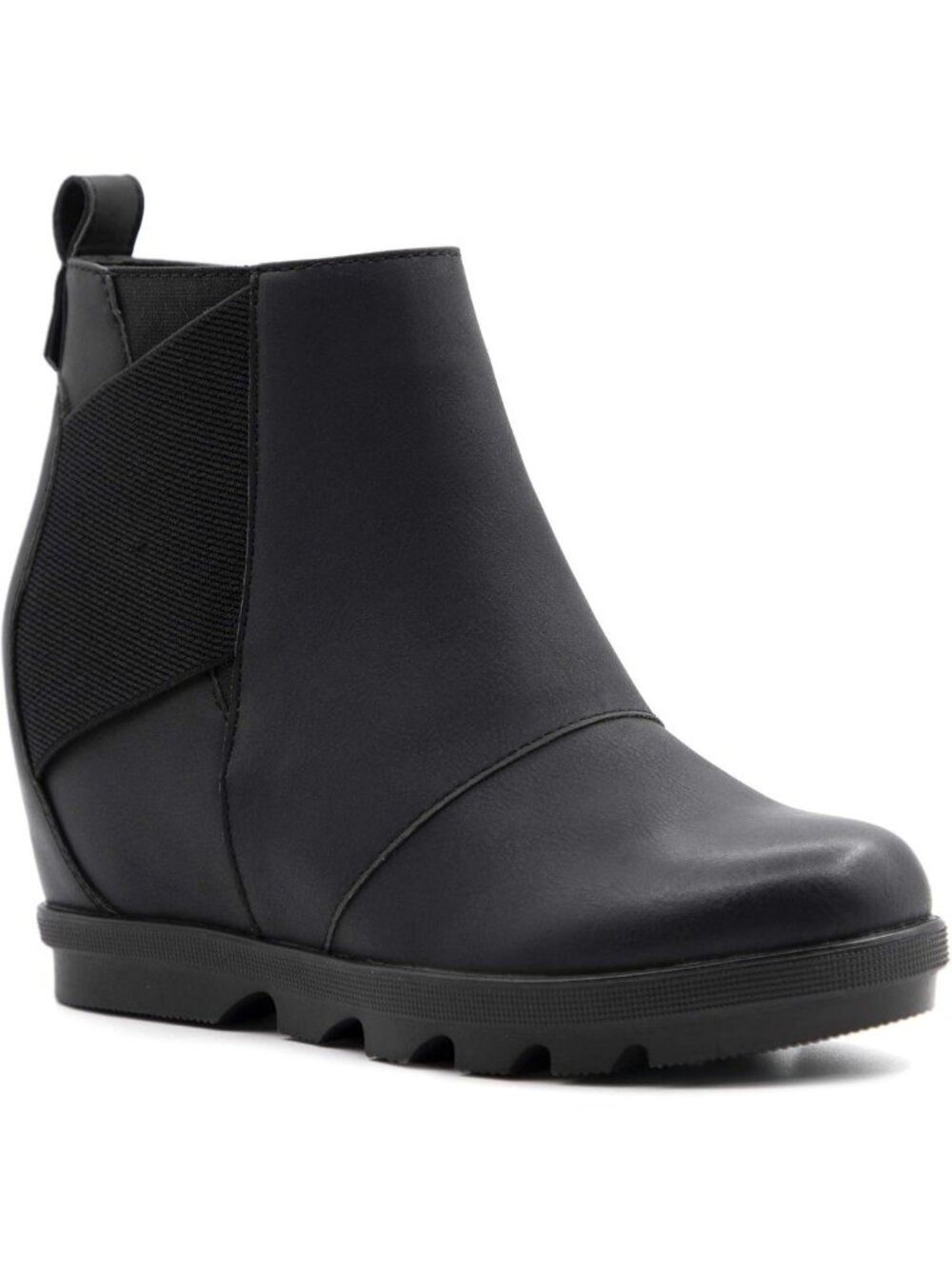 Stylish Women's Low Hidden Wedge Ankle Booties - Short, Chic & Comfortable
